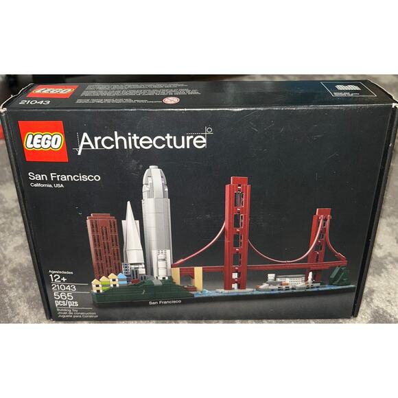 Skyline Lego Transamerica Pyramid LEGO Architecture San Francisco